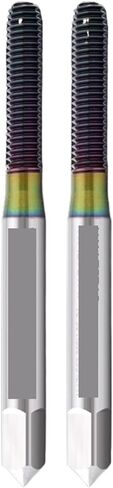 الصنابير الملولبة HSSE-M42 JIS القياسية إدراج لفة تشكيل الحنفية STI ST UNC 4-40 6-32 8-32 10-24 1/4 UNF 10-32 صنابير لولبية الآلة (طلاء القصدير، 3PCS_ST UNF10-32) in Kuwait