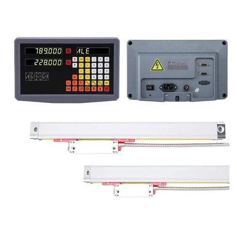 SDS2MS 2 Axis DRO kit Milling Lathe Grider Digital Readout Display with 2PCS 5um Optical Ruler Linear Scale Encoder in Kuwait