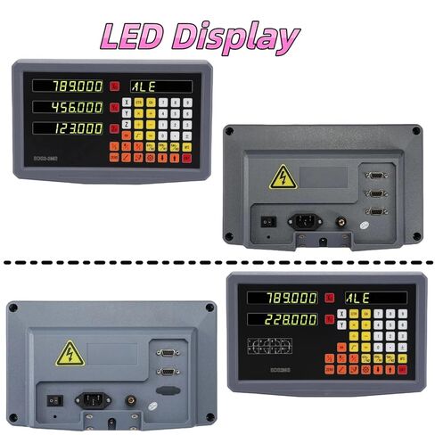 1PCS 1 2 3 4 Axis Digital Readout Display Touch LCD DRO Metal Cover Linear Scale for Grider Mill Lathe Machine in Kuwait