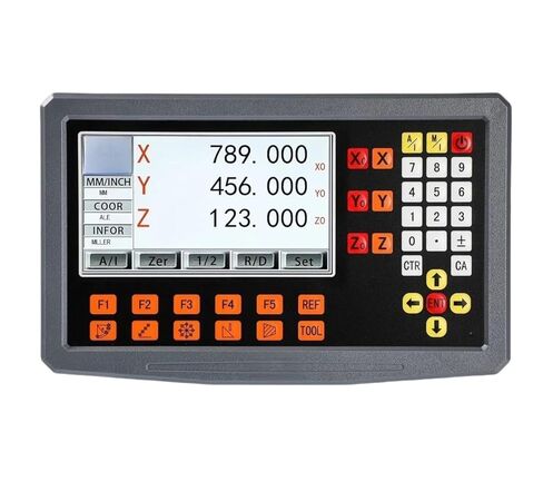 SDS2-3VA 3 Axis Digital Readout Display DRO Kit 3PCS 5um Optical Ruler Linear Scale Encoder for Grider Mill Lathe Machine in Saudi Arabia