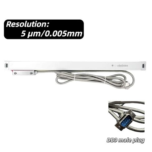 SDS2-3VA 3 Axis Digital Readout Display DRO Kit 3PCS 5um Optical Ruler Linear Scale Encoder for Grider Mill Lathe Machine in Kuwait
