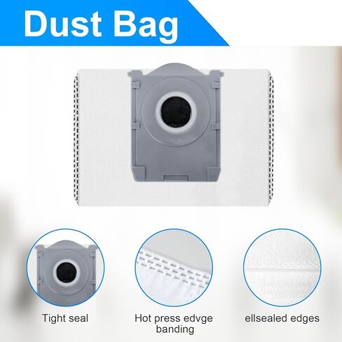 مجموعة الملحقات للمكنسة الكهربائية الروبوتية ECOVACS DEEBOT X8 PRO Omni / X8 Omni / T80 Omni، 1 فرشاة رئيسية، 4 مرشحات، 2 بكرة تنظيف، 6 فرش جانبية، 2 كيس غبار، 1 فرشاة تنظيف in Saudi Arabia