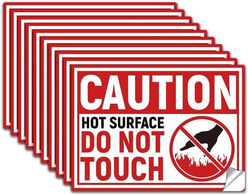 WADORN 10Pcs Caution Hearing Protection Required In This Area Sticker, PVC Yellow Waterproof Self Adhesive Safety Sign Hearing Protection Decal for Industrial Construction Workplace Area, 7.1x5.1 Inch in Saudi Arabia