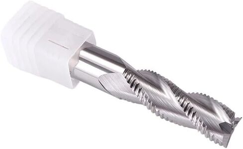 Carbide Roughing End Mill HRC55 3 Flutes Aluminum Milling Tools 4-12mm CNC Square Nose for Copper Cutting(D12x75L) in Saudi Arabia