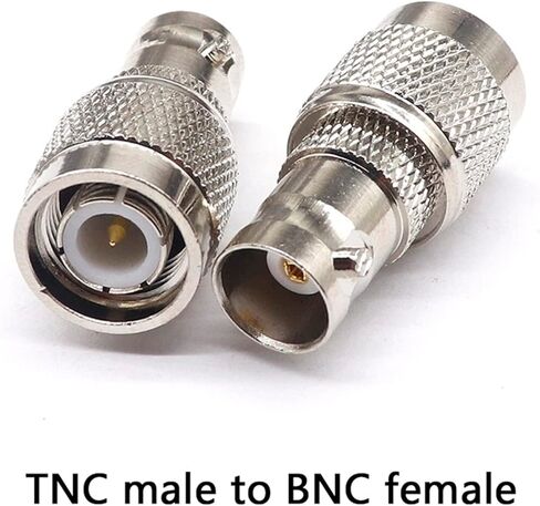 TNC ذكر إلى BNC شاحن أنثي RF RF محول مضخم الهوائي اللاسلكي BNC إلى TNC محول 1 قطعة in Saudi Arabia