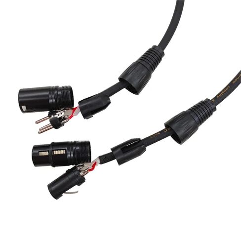 1M DMX512 XLR كابل ذكر إلى أنثى M/F OFC الصوت محمية 1 قطعة in Saudi Arabia