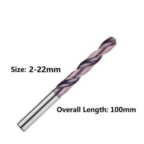 14.0mm-15.9mmx100mm Spiral Flute Twist Drill Bit 1Pcs(15.4mm 1pc) in Kuwait