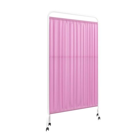 6 Ft Tall Temporary Privacy Screen,Hospitals Room Divider with Wheels,Foldable Vertical Door Partition,Freely Attached,Easy to Assemble(Color 3,4-Panel) in Saudi Arabia