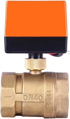 1/2 "3/4" 1 "2" صمام كروي AC220V 3-Wire 2-Way Control صمام كروي خيط نحاسي صمام كروي مستقر (1,24VDC) in Saudi Arabia