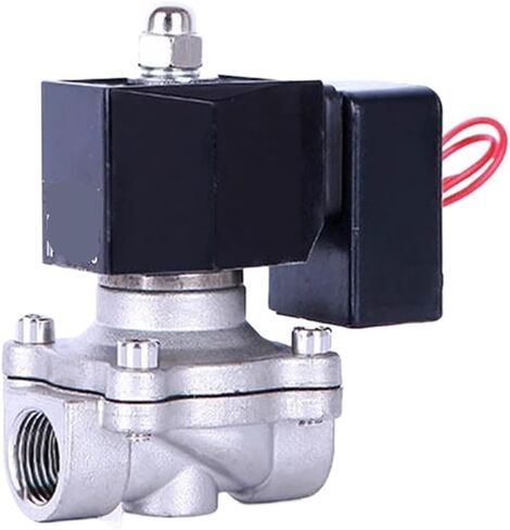 1 Pcs DN15 DN20 DN25 DN32 DN40 DN50 Normally Closed Non-Heating Stainless Steel Solenoid Valve with Energy-Saving Module Working 24 Hours a Day(34,G_240VAC) in Saudi Arabia