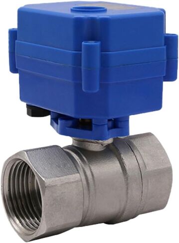 3/4" 2 Way Motorized Ball Valve 3 Wires 2 Point Control Stainless Steel Ball Valve Actuator AC/DC 9-24V(12VDC_CR02) in Saudi Arabia