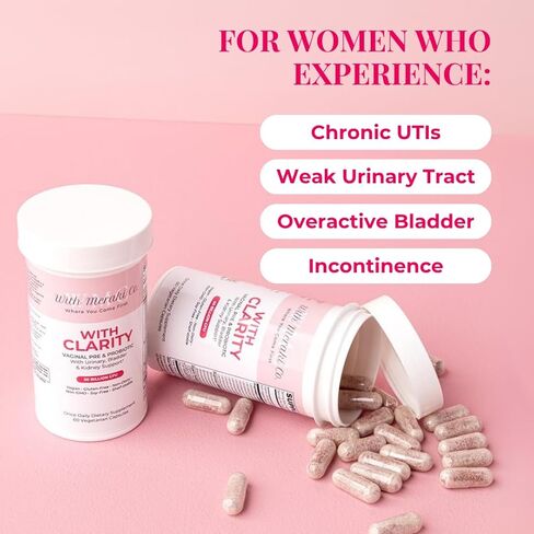 مع Clarity Pre/Probiotic مع دعم المهبل والبول in Saudi Arabia