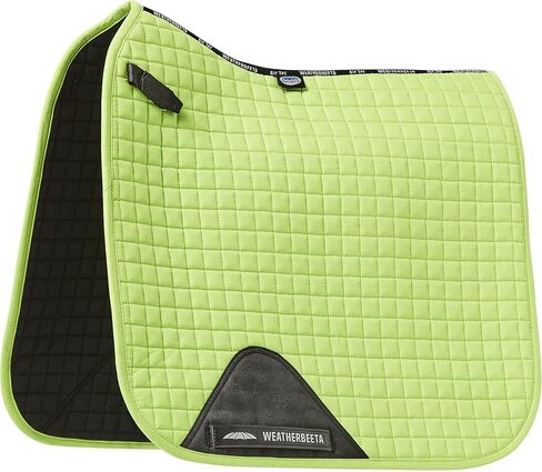 Weatherbeeta Prime Dressage Saddle Pad 1000745031 Lime Green Saddle Pad Size - Pony in Saudi Arabia