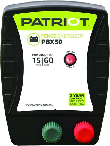 Patriot PBX50 Battery Fence Energizer, 0.50 Joule in Saudi Arabia