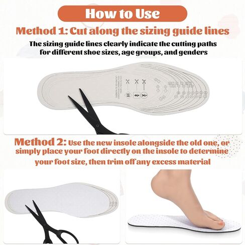 5 Pairs Thin Insoles for Men Unisex Breathable Shoe Inserts Replacement for Women Soft Cushioning Insoles Inserts Double Layer Innersoles for Woman 3-8 Men 5-11, Latex Foam in Saudi Arabia