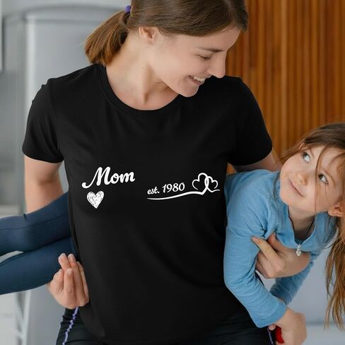 Mom Grandma Great Grandma Shirt and Sweatshirt, New Grandma Gifts First Time for Mothers Day, Birthday, Personalized Grandma Est Shirt, Promoted to Grandma, Mama, Nana, Gigi, Mimi 2026 in Saudi Arabia