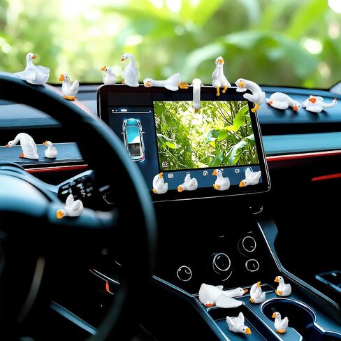 Sliner 22 Pcs Mini Resin Cat Figurines Bulk Cat Car Interior Accessories Dashboard Decorations Cute Car Tabletop Decor Rearview Mirror Ornament for Women Girl Anime Cute Decor for Home Garden Office in Saudi Arabia
