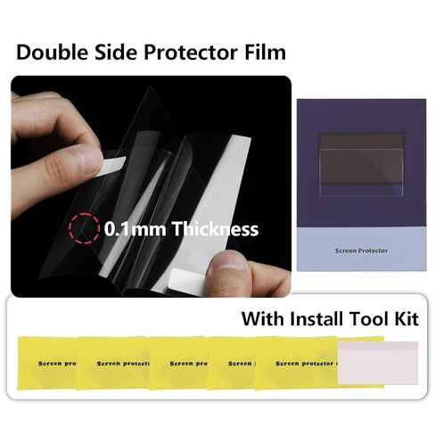 5PCS Screen Protector for ELEGOO Saturn 4, LCD 3D Printer PET High Light Transmittance Screen Protector Film for Saturn 3/Ultra, Saturn 4/Ultra in Saudi Arabia