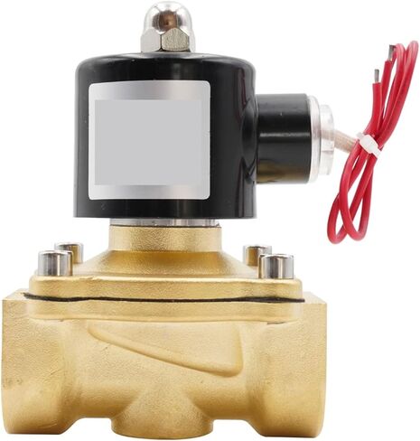 G 1/8" 1/4" 3/8" 1/2" 3/4" 1" 1-1/4" 1-1/2" 2" Solenoid Valve, Normally Closed, Pneumatic, Water, Oil, Air, AC2 20V DC 12V 24V(1,AC 220V_NBR) in Saudi Arabia