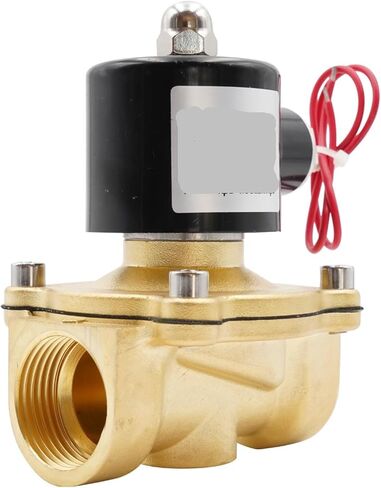 G 1/8" 1/4" 3/8" 1/2" 3/4" 1" 1-1/4" 1-1/2" 2" Solenoid Valve, Normally Closed, Pneumatic, Water, Oil, Air, AC2 20V DC 12V 24V(1,AC 220V_NBR) in Saudi Arabia
