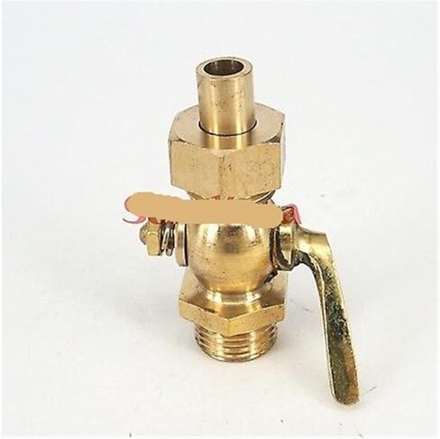 Brass Drain Stop Valve 3/4" Male Thread to Socket Welding, Suitable for Fuel, Natural Gas, Oil, Air in Saudi Arabia