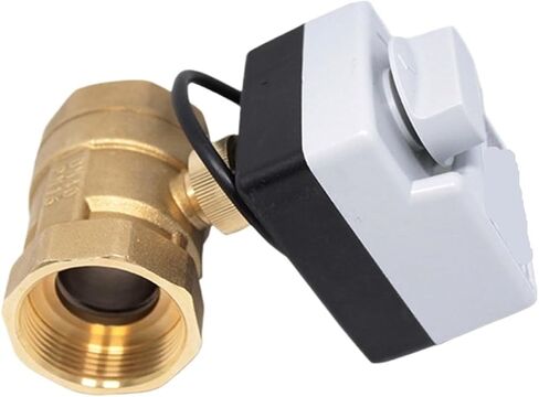 1-1/4 "صمام كروي نحاسي صمام كروي 3 خط 2 طريقة صمام كروي للتحكم مع مفتاح يدوي in Saudi Arabia