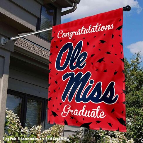 راية هدية التخرج من Ole Miss in Saudi Arabia