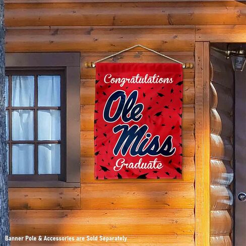 راية هدية التخرج من Ole Miss in Saudi Arabia