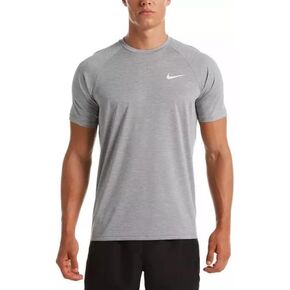 قميص Nike Essential للرجال قصير الأكمام للسباحة Hydroguard Dri-Fit مقاس XL كحلي in Kuwait
