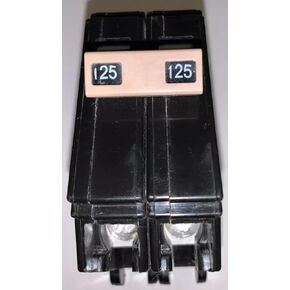 CH2125 2 Pole 125 AMP Type CH Circuit Breaker 10,000 Fits CH Panels,Replacement for Eaton OEM in Saudi Arabia