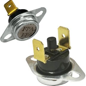 2-Pack 10123530 Furnace Thermostat L250F Manual Reset Flame Rollout Limit Switch Compatible with Goodman Amana in Kuwait