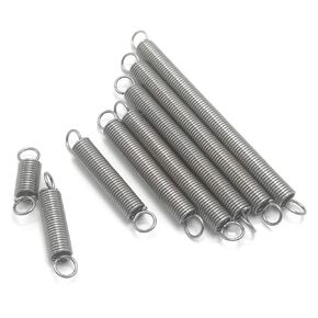 Replacement Springs, Steel Dual Hook Small Tension Spring Wire Dia 0.4mm Outer 3mm Length 10-50mm, 10Pcs(0.4 x 3 x 25mm) in Kuwait