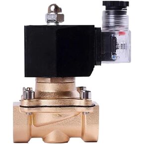 2T Series Normally Closed Brass Solenoid Valve DN10-50 liquefied Petroleum Gas Natural Gas Switch Water Valve 220V 24V 12V(1-1/4,G_24VAC) in Saudi Arabia