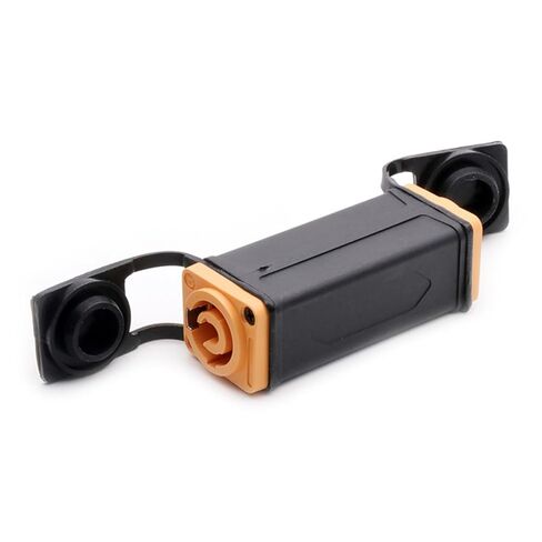 10Pcs 3Pins LED AC Couplers Extender Stage Lighting Power Socket Conversion Power Cord Extension Aviation Connector(Metal-90mm-01) in Saudi Arabia