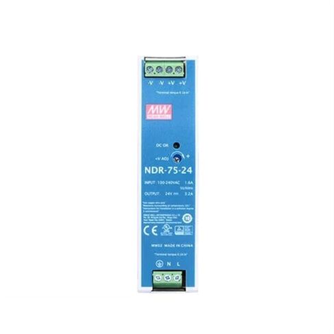 NDR-75-24 76.8 واط مخرج واحد DIN السكك الحديدية الصناعية NDR-75 24V 3.2A in Saudi Arabia
