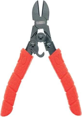 BUBBA Forged Wire Cutters with Non-Slip Grip, 7", Steel, for Saltwater and Freshing Water Fishing, Outdoors in Saudi Arabia