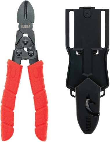 BUBBA Forged Wire Cutters with Non-Slip Grip, 7", Steel, for Saltwater and Freshing Water Fishing, Outdoors in Saudi Arabia