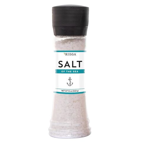 Riega Sea Salt Grinder, Large, Manual Mill for Coarse Kosher Salt, 12 oz in Saudi Arabia