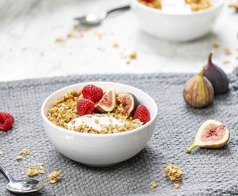أوعية حبوب السيراميك من كوك، آمنة للاستخدام في الميكروويف وغسالة الأطباق والفريزر، أطباق بورسلين للحساء والمعكرونة والسلطة ودقيق الشوفان، جزء داخلي عميق، 24 أونصة، مجموعة من 6 قطع، أبيض مارشميلو in Kuwait