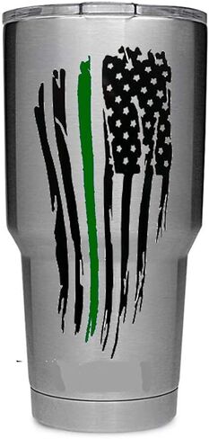 23 Colors / 3 Sizes Thin Line American Flag Tattered Distressed Decal Sticker for Car Truck Cup Reflective Options in Saudi Arabia