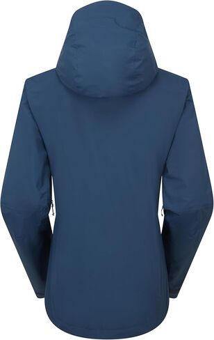 Rab Women's Downpour Mountain Jacket - Lightweight Waterproof Hooded Coat for Hiking, Trekking, & Climbing in Saudi Arabia