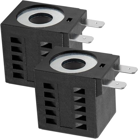 10225-96 Solenoid Coil 2-Pack 12VDC 16W Dual Spade Hydraulic Power Unit Lift Dump EF-1081 Replacement Coil for Valve Stem Series 08 80 88 98 in Saudi Arabia
