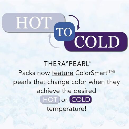 حزمة TheraPearl الساخنة الباردة القابلة لإعادة الاستخدام للظهر، غلاف خلفي قابل لإعادة الاستخدام مع حزام وخرز جل، أفضل كيس ثلج لتخفيف آلام أسفل الظهر، ضغط ساخن وبارد مرن غير سام للتورم والإصابات الرياضية in Saudi Arabia
