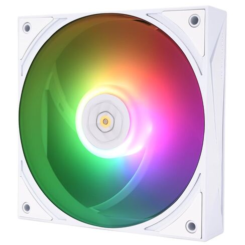 Thermalright TL-H12W-X28-S PWM Fan-2150RPM,Computer Cooling Fan Low-Noise, 28mm Thickness Cooling,PWM Controlled Cooler,Single PC Fan for CPU Coolers and Chassis(White,ARGB) in Saudi Arabia