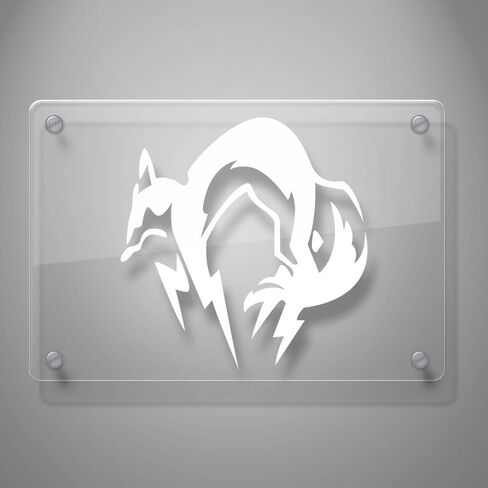 Yoonek Graphics Solid Snake Force Operation X Vinyl Decal Sticker # 868 (4" x 3.9", White) in Saudi Arabia