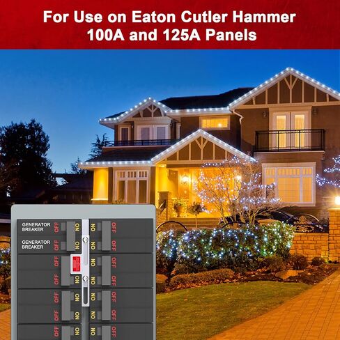 مجموعة المولدات التعشيقية المتوافقة مع لوحات Eaton Cutler Hammer 100A و125A، ومطرقة Eaton Cutler Hammer 100A و125A in Kuwait