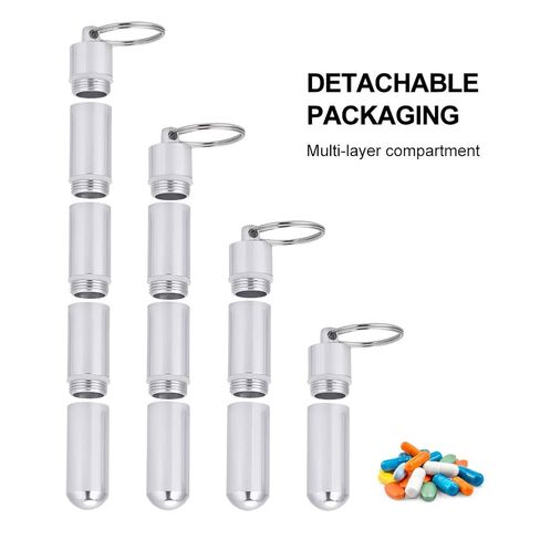 Box, Aluminum Alloy Daily Small Organizer for Outdoor Travel, Keychain Holder(5 Cases) Keychain Holder Keychain Holder Small Box Small Box in Kuwait