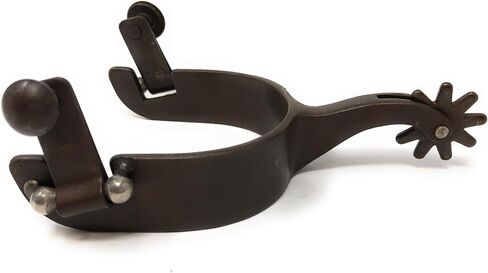 AJ Tack Youth Antique Brown Three Cross Spurs in Saudi Arabia