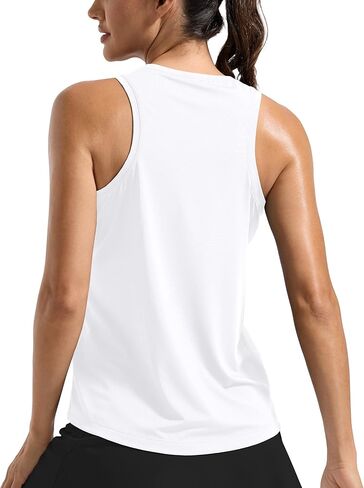 MathCat Women's Loose Fit Workout Tank Top, Racerback Quick Dry Yoga Tennis Shirts, Lightweight Athletic Sleeveless Tops in Saudi Arabia