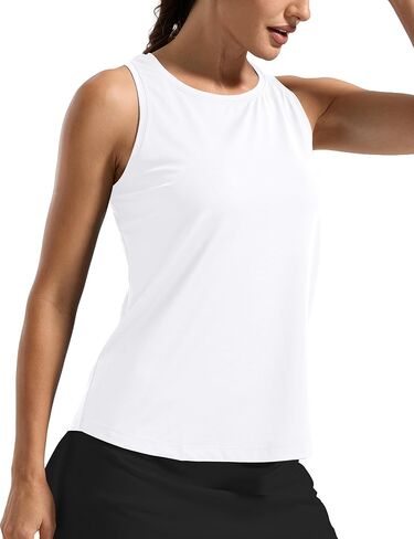 MathCat Women's Loose Fit Workout Tank Top, Racerback Quick Dry Yoga Tennis Shirts, Lightweight Athletic Sleeveless Tops in Saudi Arabia